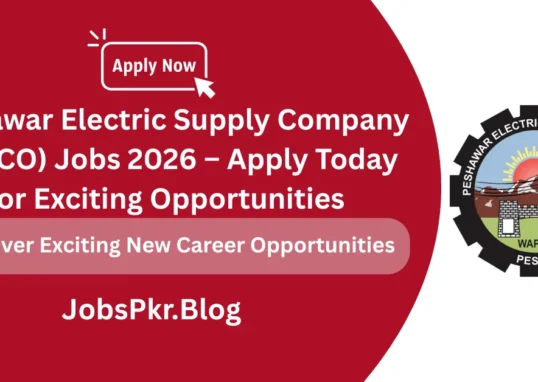 Peshawar Electric Supply Company (PESCO) Jobs 2026 – Apply Today for Exciting Opportunities
